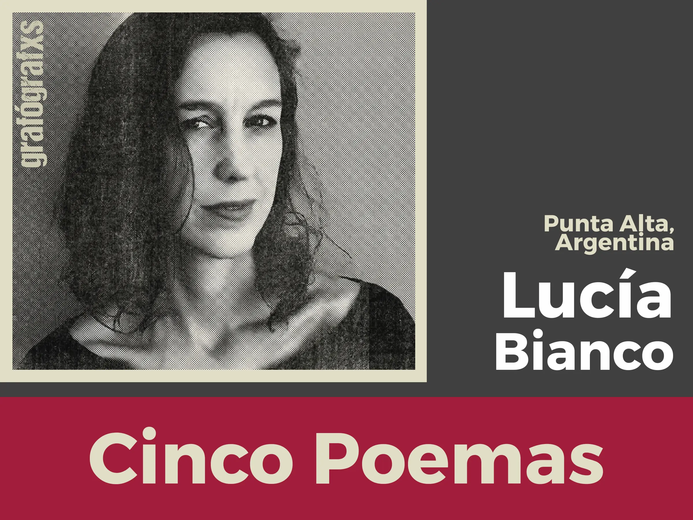 Cinco poemas Lucía Bianco