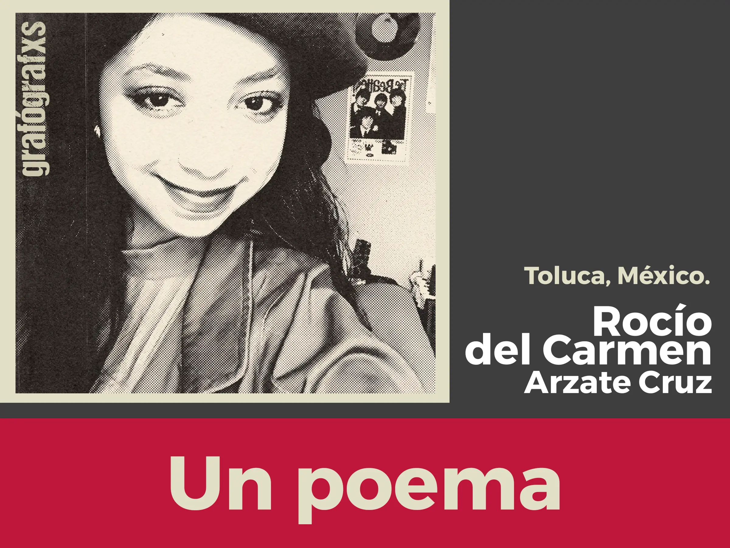 Un poema de Rocío del Carmen Arzate Cruz